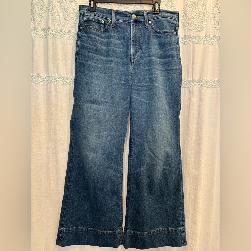 J. Crew Wide-Leg Trouser Jeans